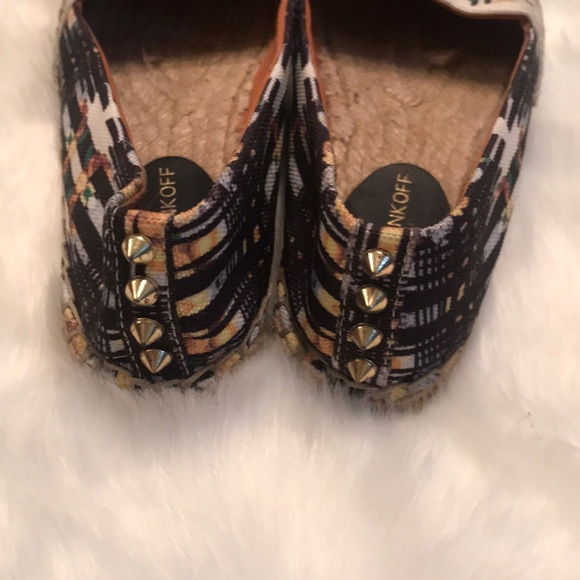 Rebecca Minkoff Gwyn Floral studded Espadrilles 5 - Picture 3 of 5
